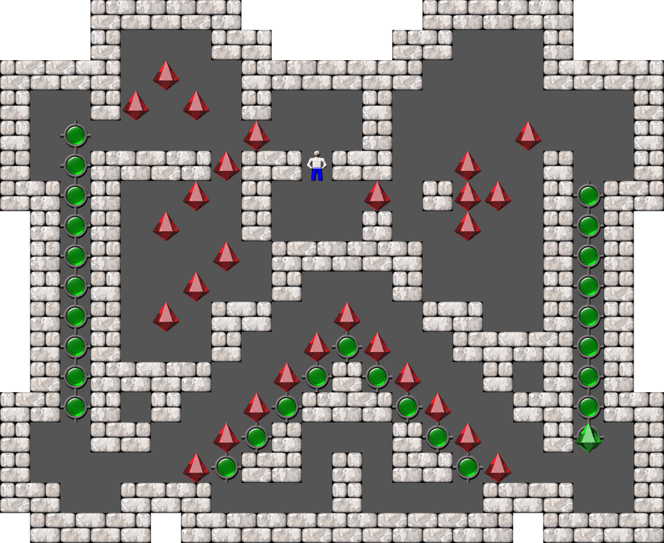 Сокобан Thinking Rabbit Arranged уровень 347